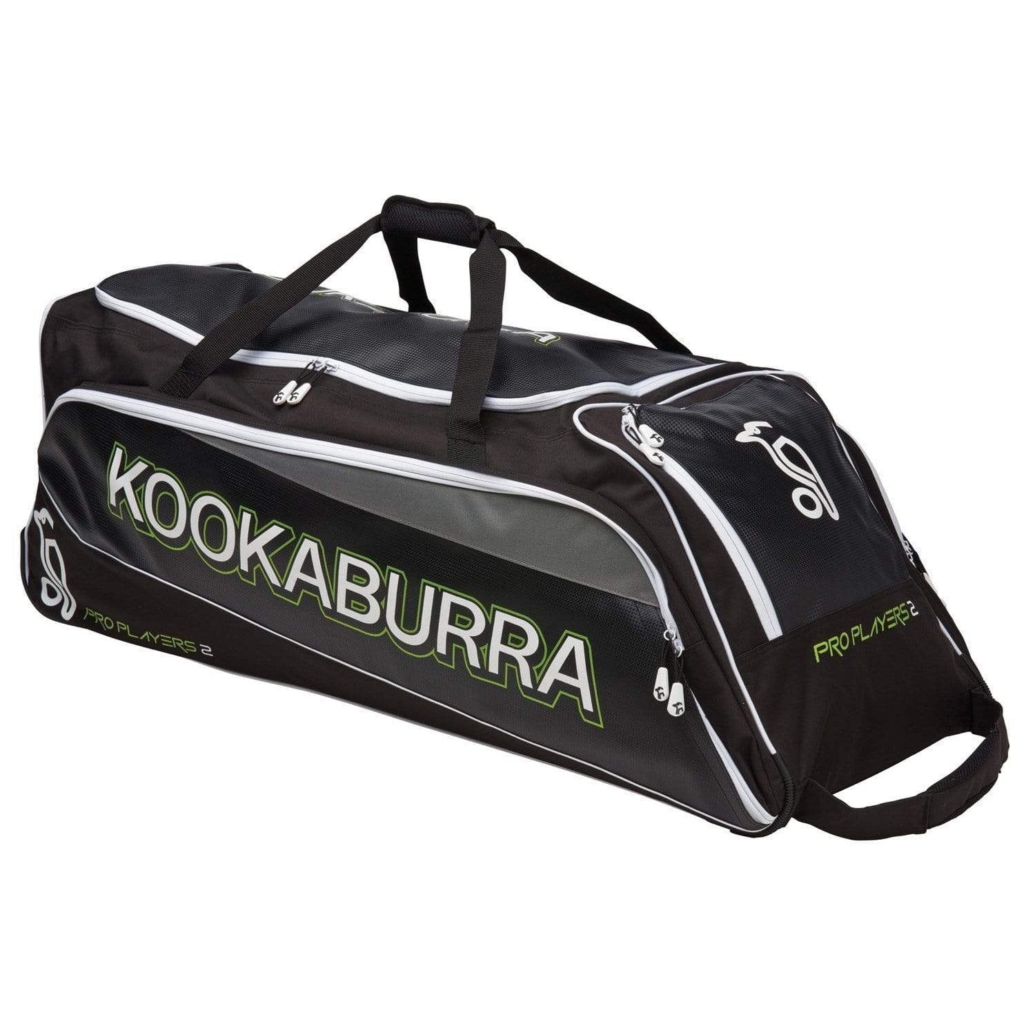 Kookaburra Cricket Bags Kookaburra Pro Players 2 Black/Lime Cricket Kit Bag