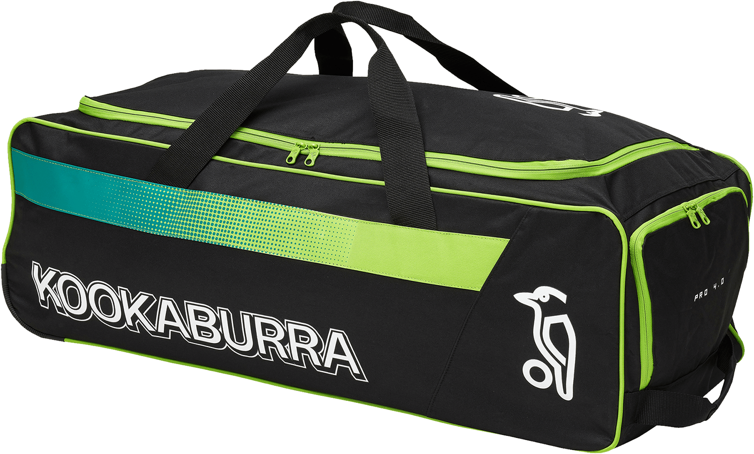 Kookaburra Cricket Bags Lime Kookaburra 4.0 Wheelie Cricket Bag