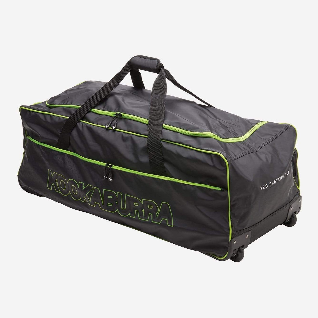 Kookaburra Cricket Bags Lime Kookaburra Pro Players 1.0 Wheelie Cricket Kit Bag