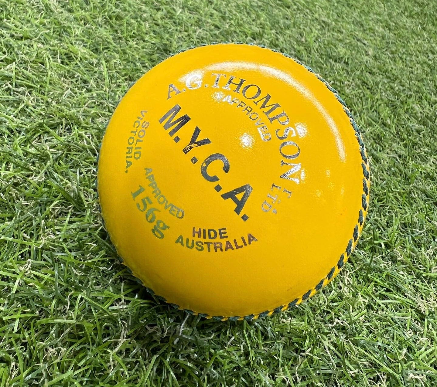Kookaburra Cricket Balls 156g / Yellow Kookaburra MYCA Silver Cricket Ball - 156g