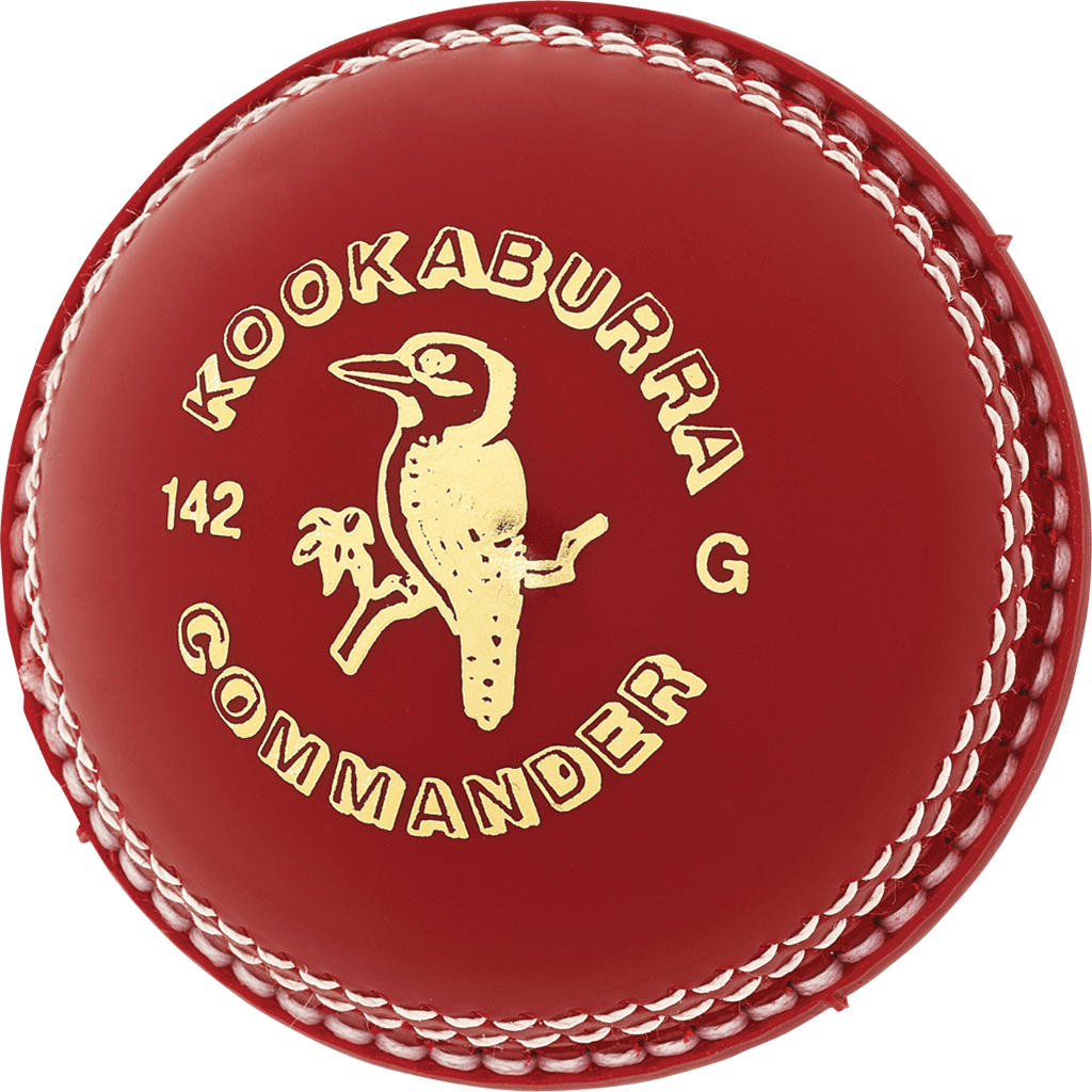 Kookaburra Cricket Balls Kookaburra 142g Commander 2Pc Red Cricket Ball