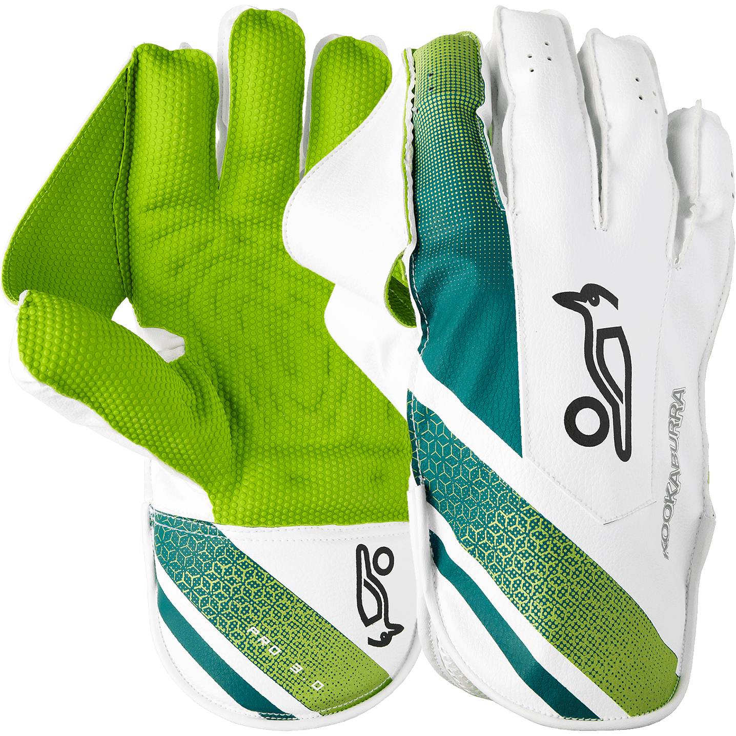 Kookaburra WicketKeeping Adult / Lime Kookaburra Kahuna Pro 3.0 Cricket Wicketkeping Gloves