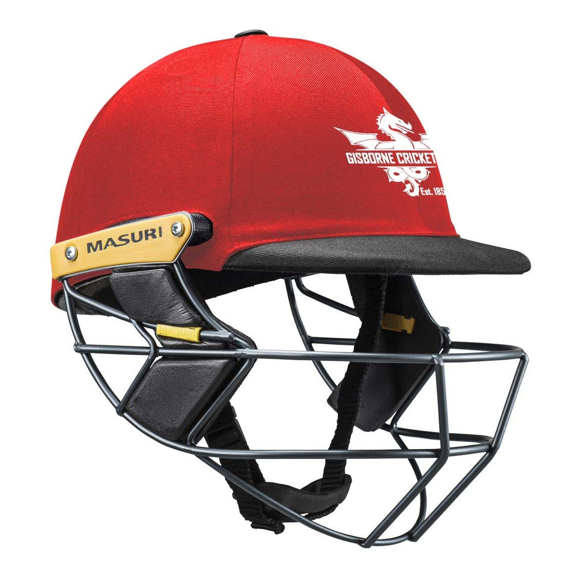 Masuri Club Helmet Gisborne Cricket Club Helmet