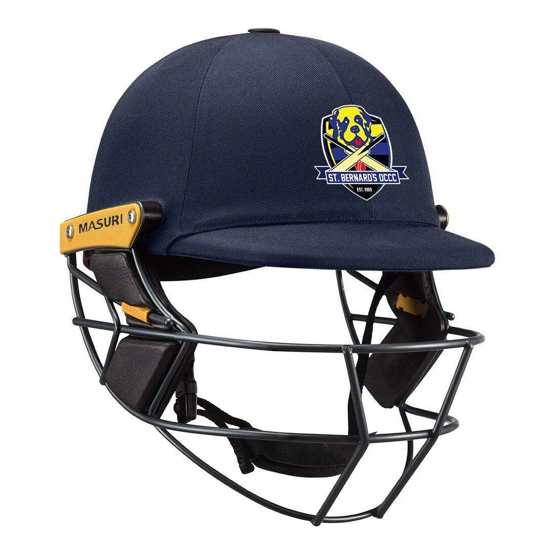 Masuri Club Helmet St Bernards Cricket Club Helmet