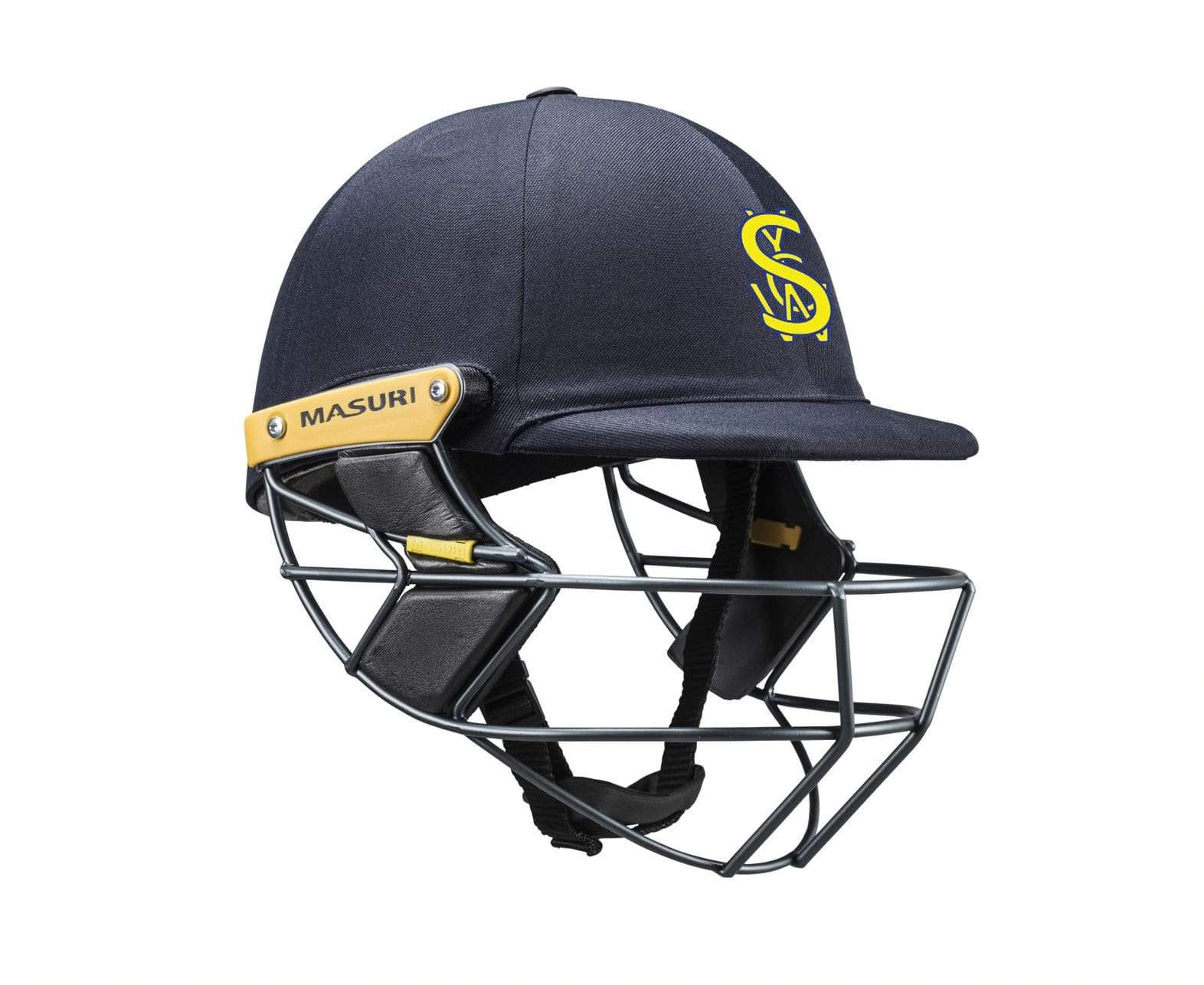 Masuri Club Helmet Sunshine YCW Cricket Club Helmet