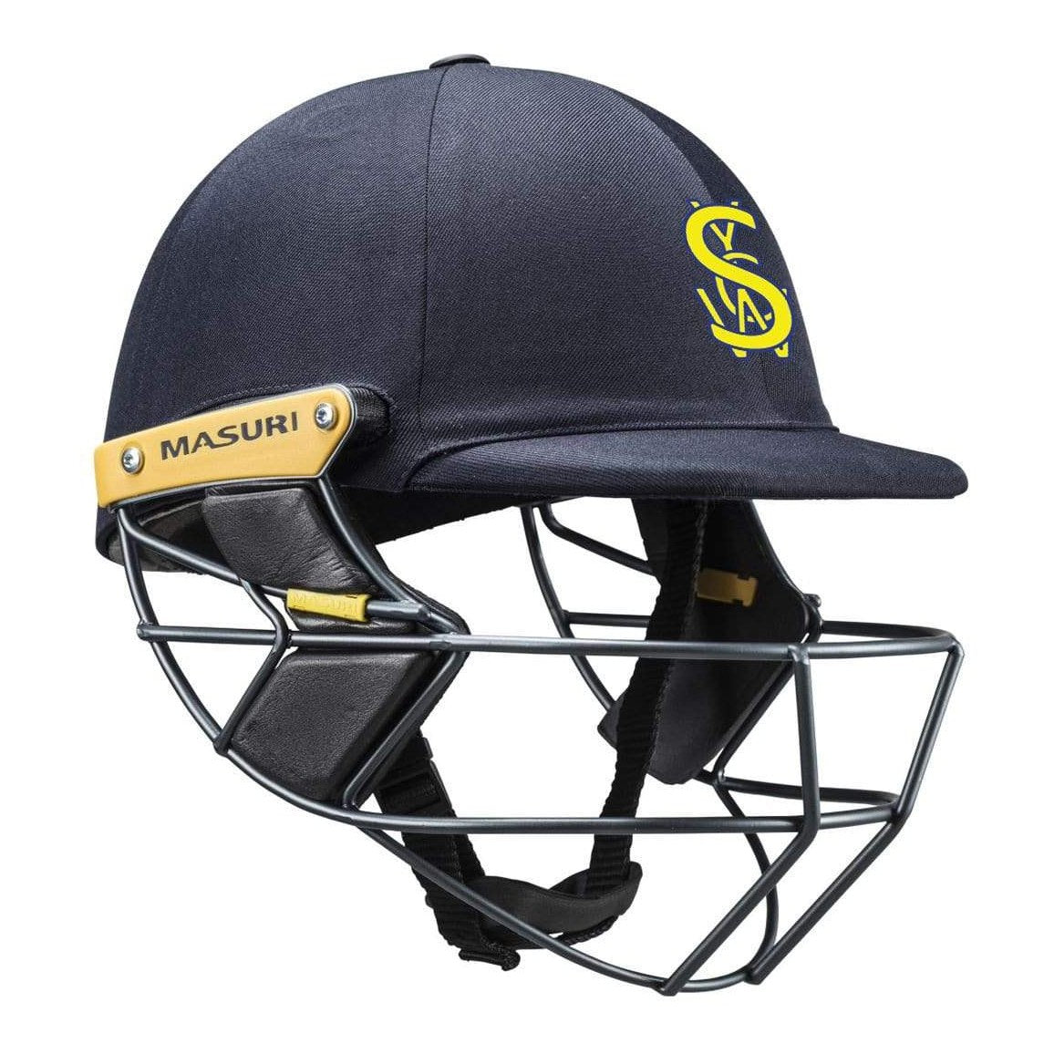 Masuri Club Helmet Sunshine YCW Cricket Club Helmet