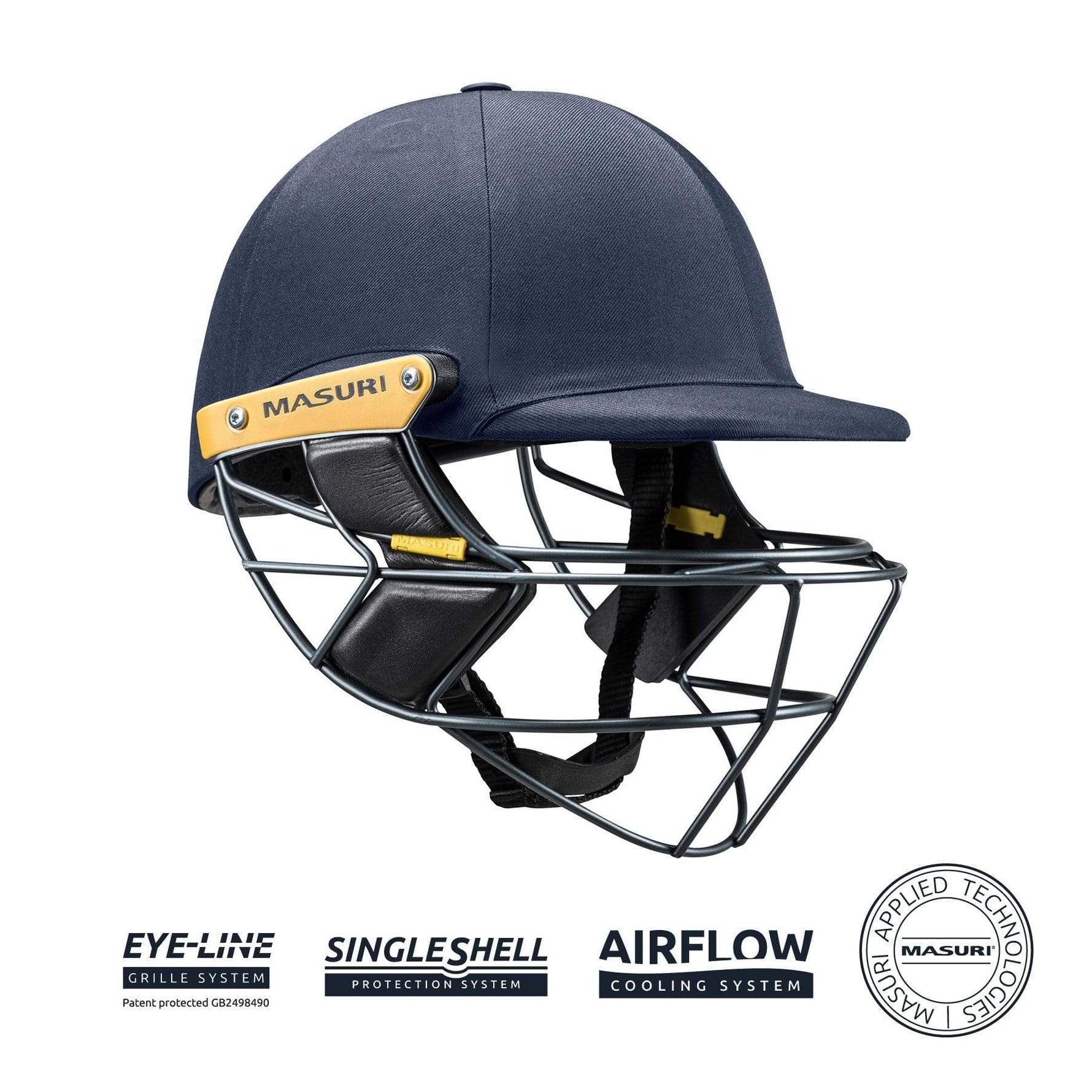 Masuri Helmet Masuri E Line Steel Senior Cricket Helmet