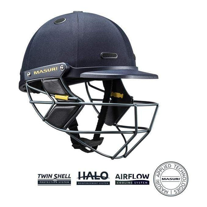 Masuri Helmet Masuri Vision Test Steel Cricket Helmet