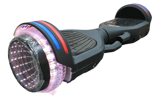 Mould King Hoverboard Black Hoverboard 6.5 inch Electric Tunnel Wheel Balance Scooter