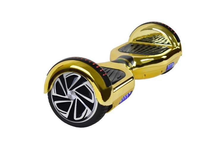 Mould King Hoverboard Gold Hoverboard Chrome 6.5 inch Electric Balance Scooter