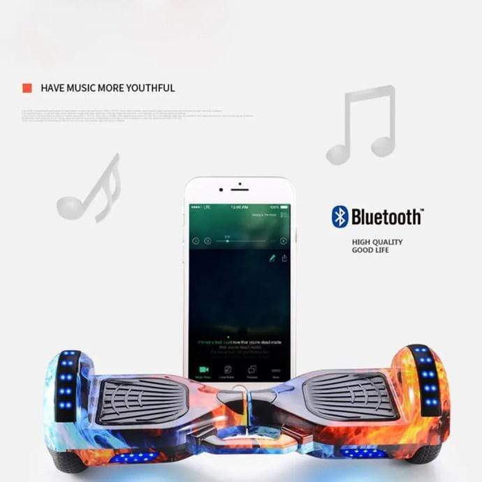 Mould King Hoverboard Hoverboard Chrome 6.5 inch Electric Balance Scooter