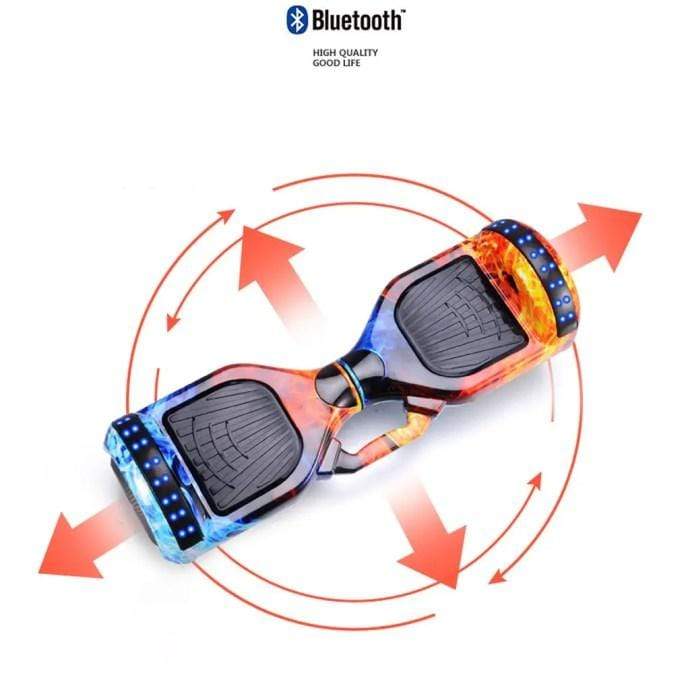 Mould King Hoverboard Hoverboard Chrome 6.5 inch Electric Balance Scooter