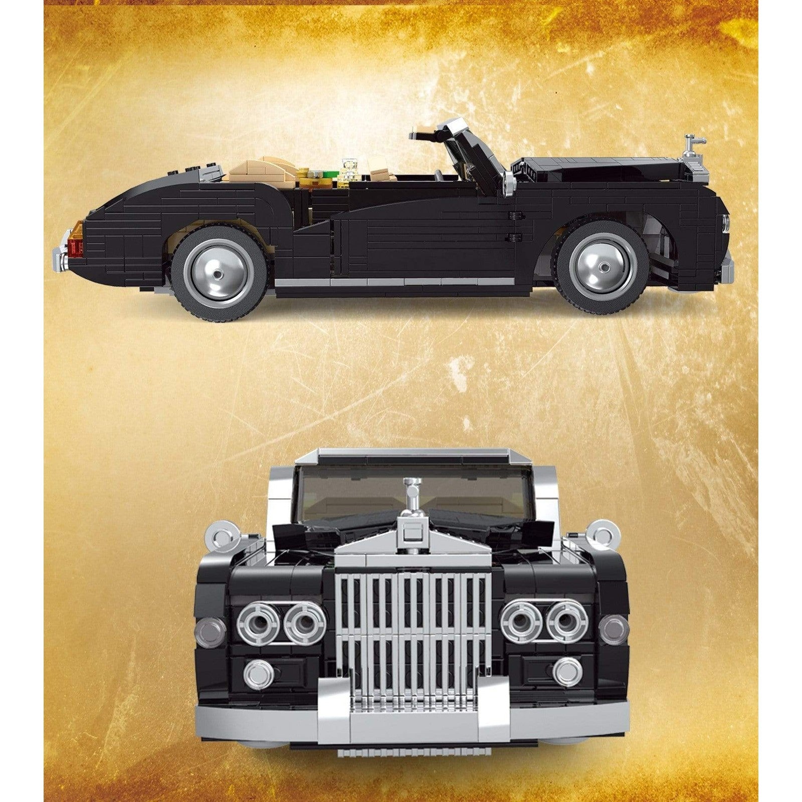 Mould King Toys Mould King 10006 Rolls-Royce 1964 RR Silver