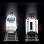 Mould King Toys Mould King 12002 World Railway: CRH2A High-speed Bail Dinning Car