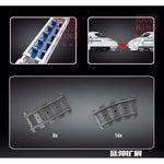 Mould King Toys Mould King 12002 World Railway: CRH2A High-speed Bail Dinning Car