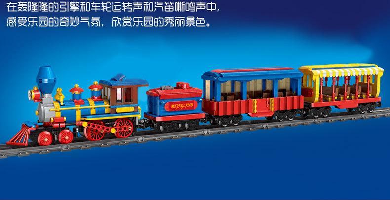mould king Toys Mould King 12004 MKingLand: Dream train