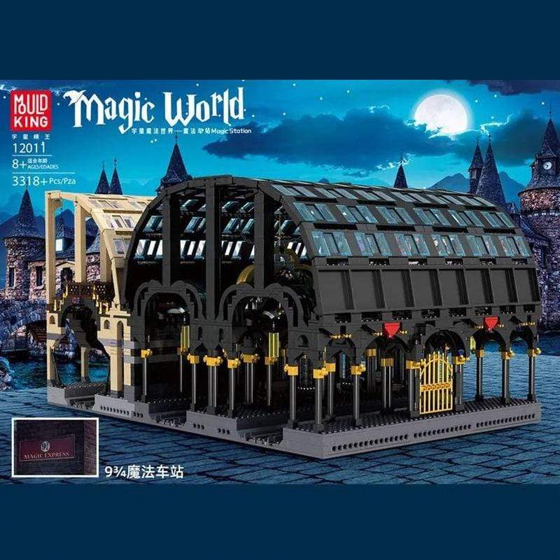 Mould King Toys Mould King 12011 Wizarding World: 9-3/4 Magic Station