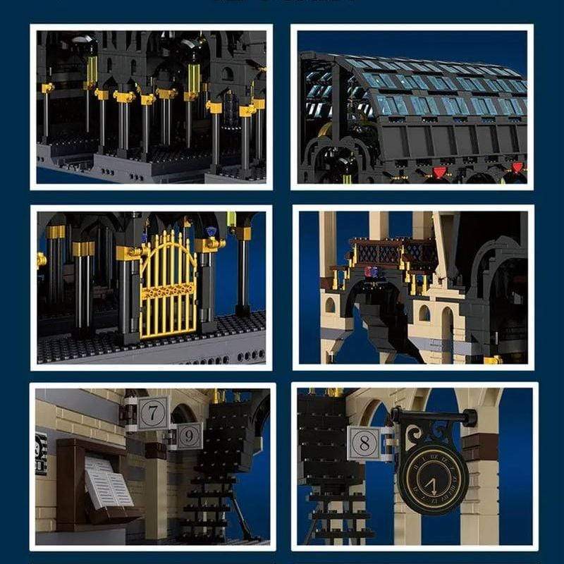 Mould King Toys Mould King 12011 Wizarding World: 9-3/4 Magic Station