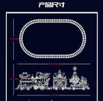 Mould King Toys Mould King 12012 Christmas Train
