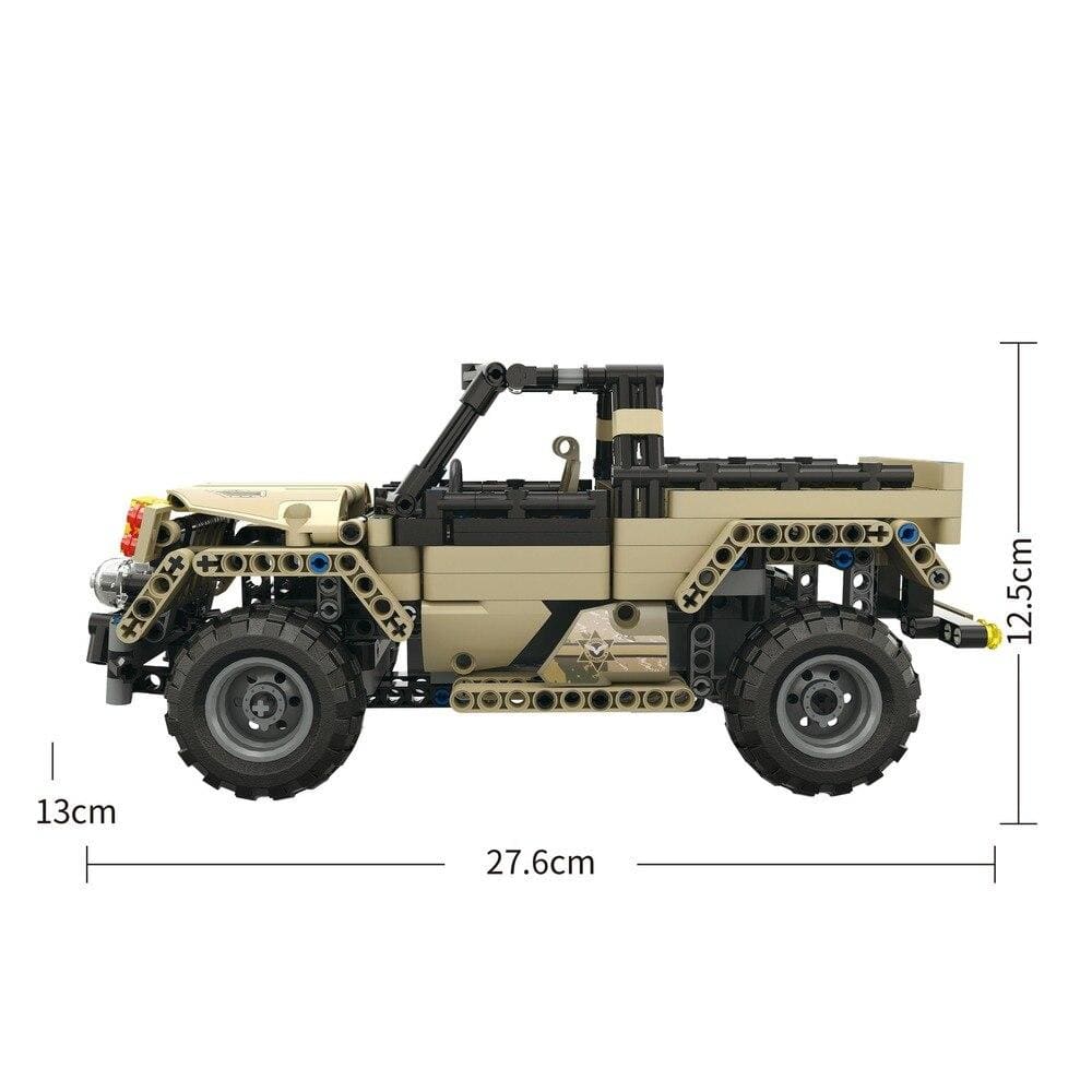 Mould King Toys Mould King 13013 Armored Union Pickup Truck