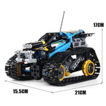 Mould King Toys Mould King 13032 Mini Tank RC Track Stunt Car