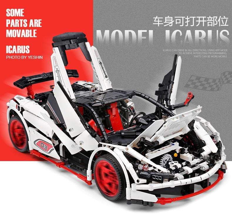 Mould King Toys Mould King 13067 MOC-4562 ICARUS Supercar