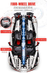 Mould King Toys Mould King 13067 MOC-4562 ICARUS Supercar