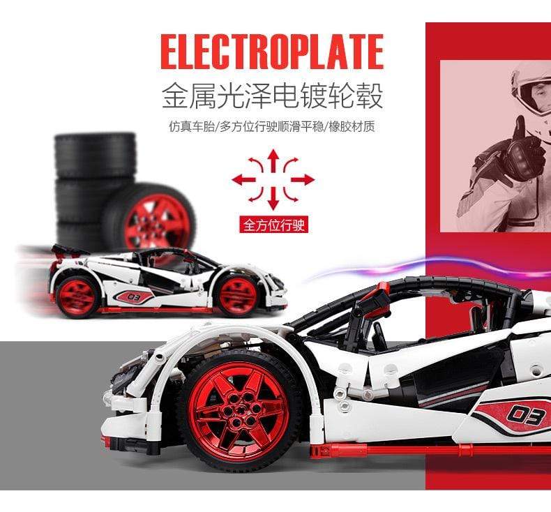 Mould King Toys Mould King 13067 MOC-4562 ICARUS Supercar