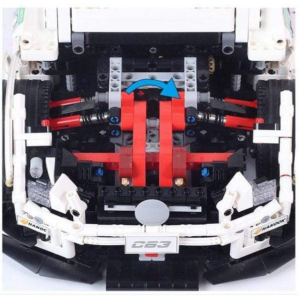 Mould King Toys Mould King 13075 MOC-6687 White Mercedes-Benz AMG C63 DTM