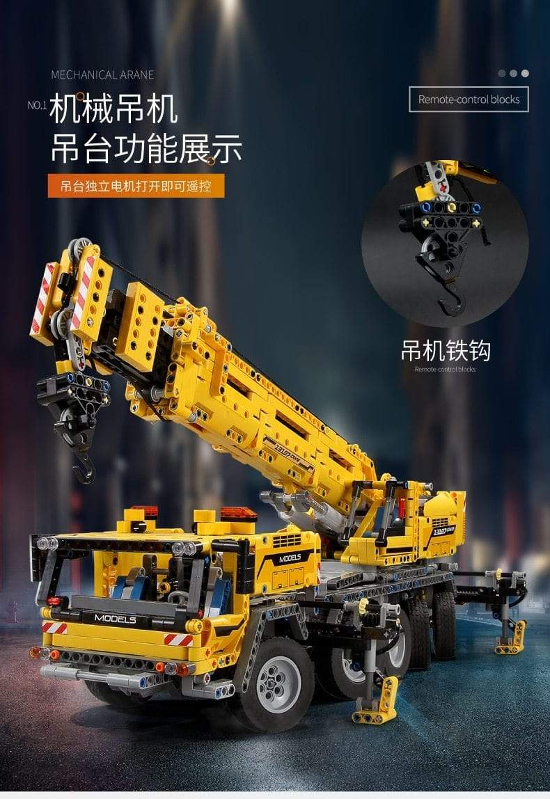 Mould King Toys Mould King 13107 MOC-0853 Crane Mk II Ultimate