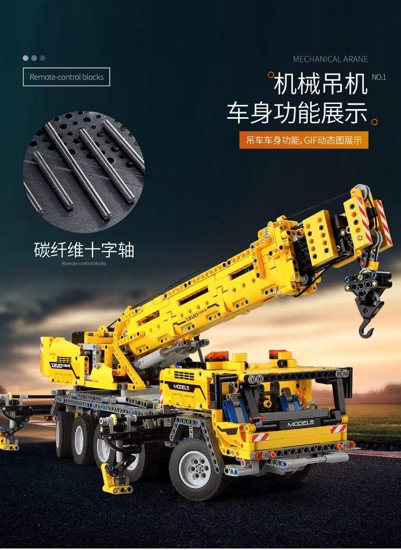 Mould King Toys Mould King 13107 MOC-0853 Crane Mk II Ultimate