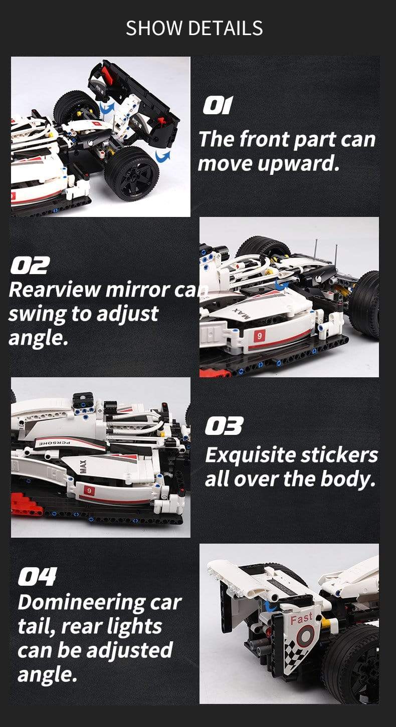Mould King Toys Mould King 13117 MOC-31313 42096 F1 Car