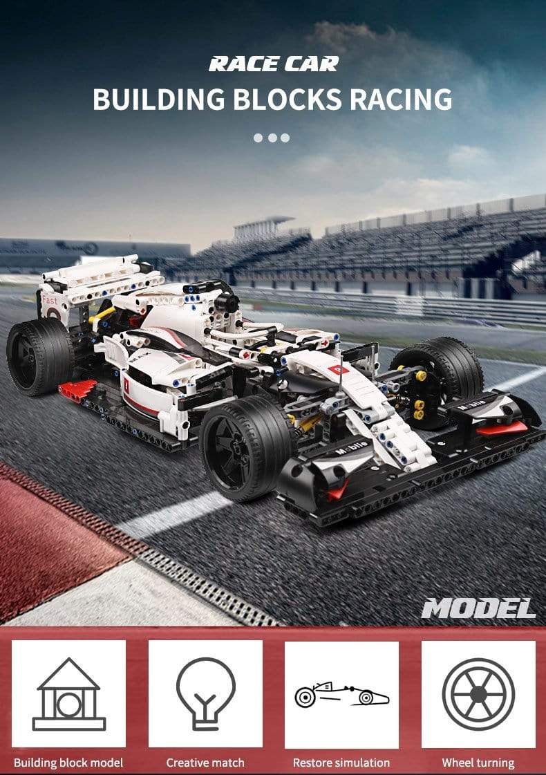 Mould King Toys Mould King 13117 MOC-31313 42096 F1 Car