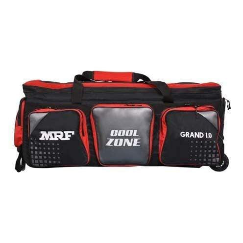 MRF Cricket Bags Red/Black MRF Genius Grand 1.0 Wheelie Cricket Bag