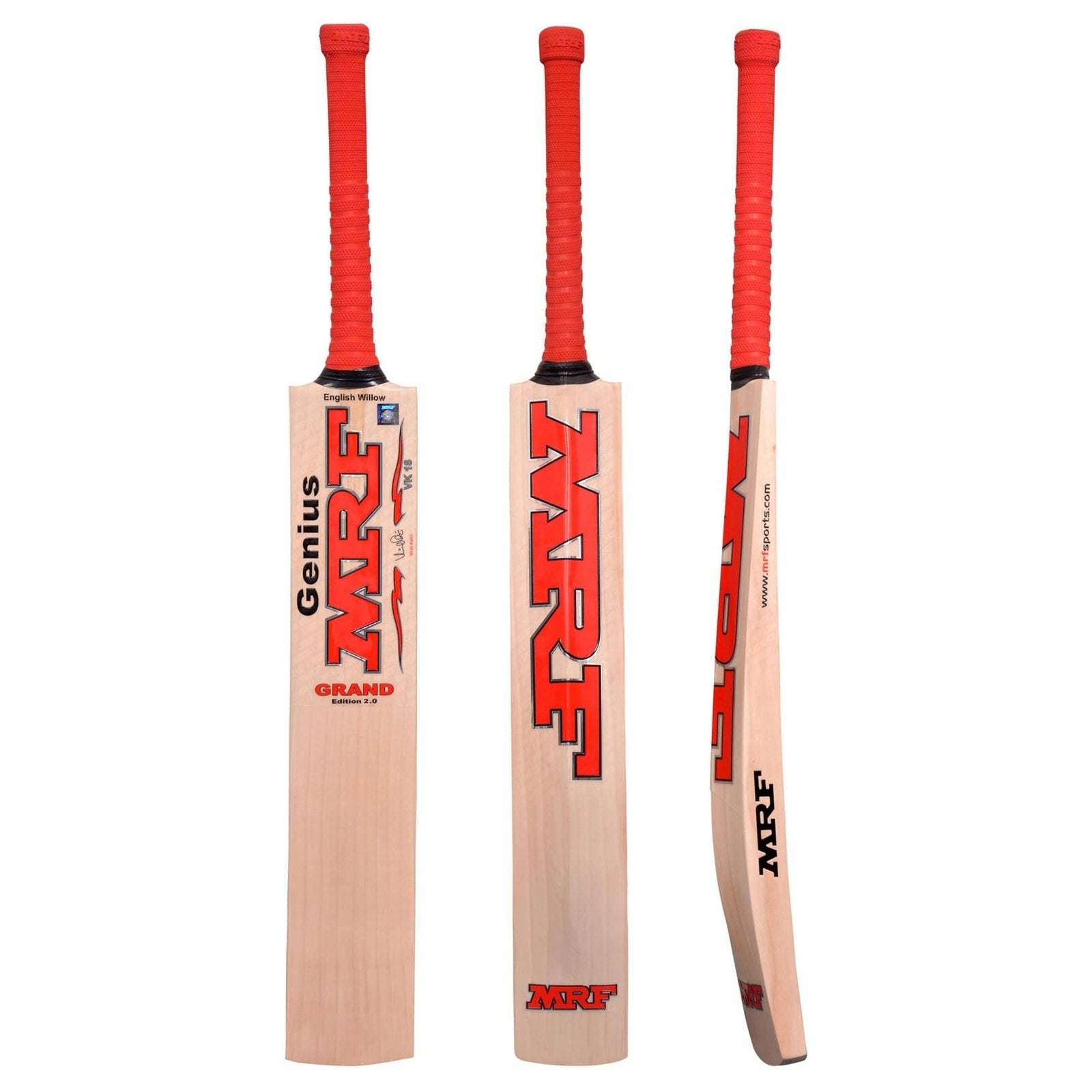 MRF Cricket Bats Short Hand MRF Genius Grand Edition Bat 2.0