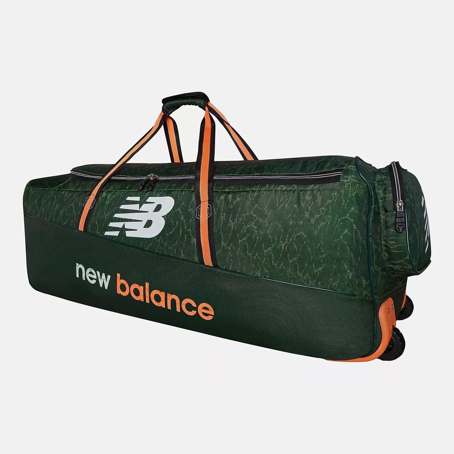 New Balance Cricket Bags Green New Balance DC680 Club Wheelie Cricket Bag