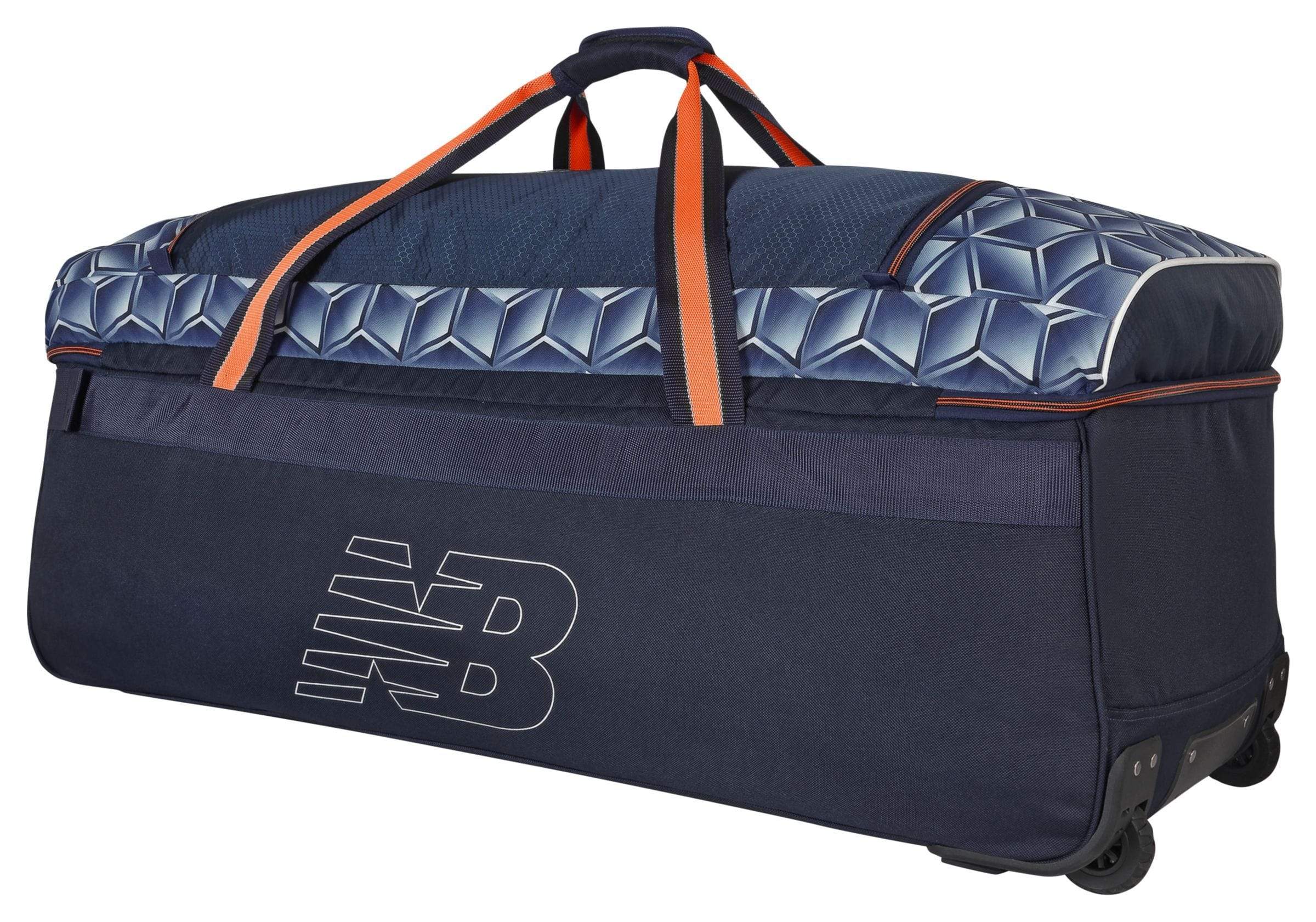 New Balance Cricket Bags Navy New Balance DC880 Large Wheelie Cricket Bag 2021