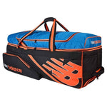 New Balance Cricket Bags New Balance DC880 Wheelie Black/Blue Cricket Kit Bag