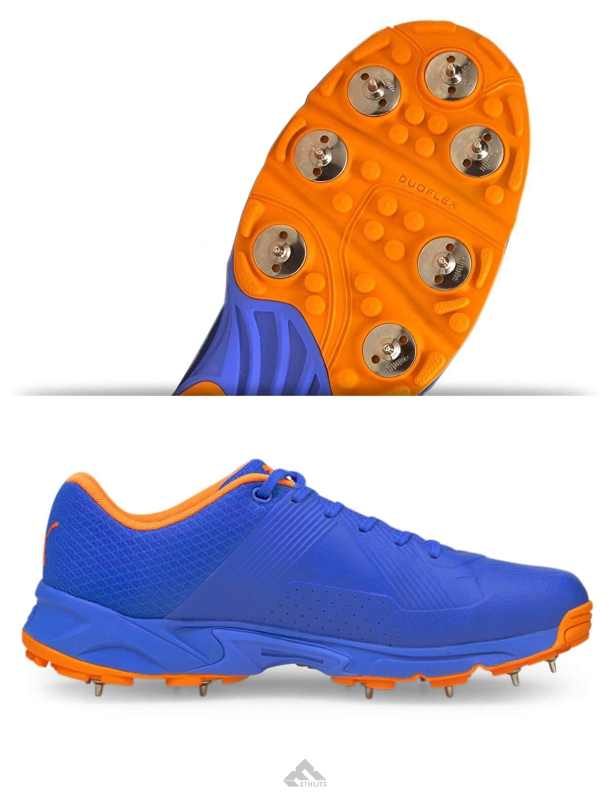 Puma Footwear Blue / 12 Puma 19.2 Spike Cricket Shoes