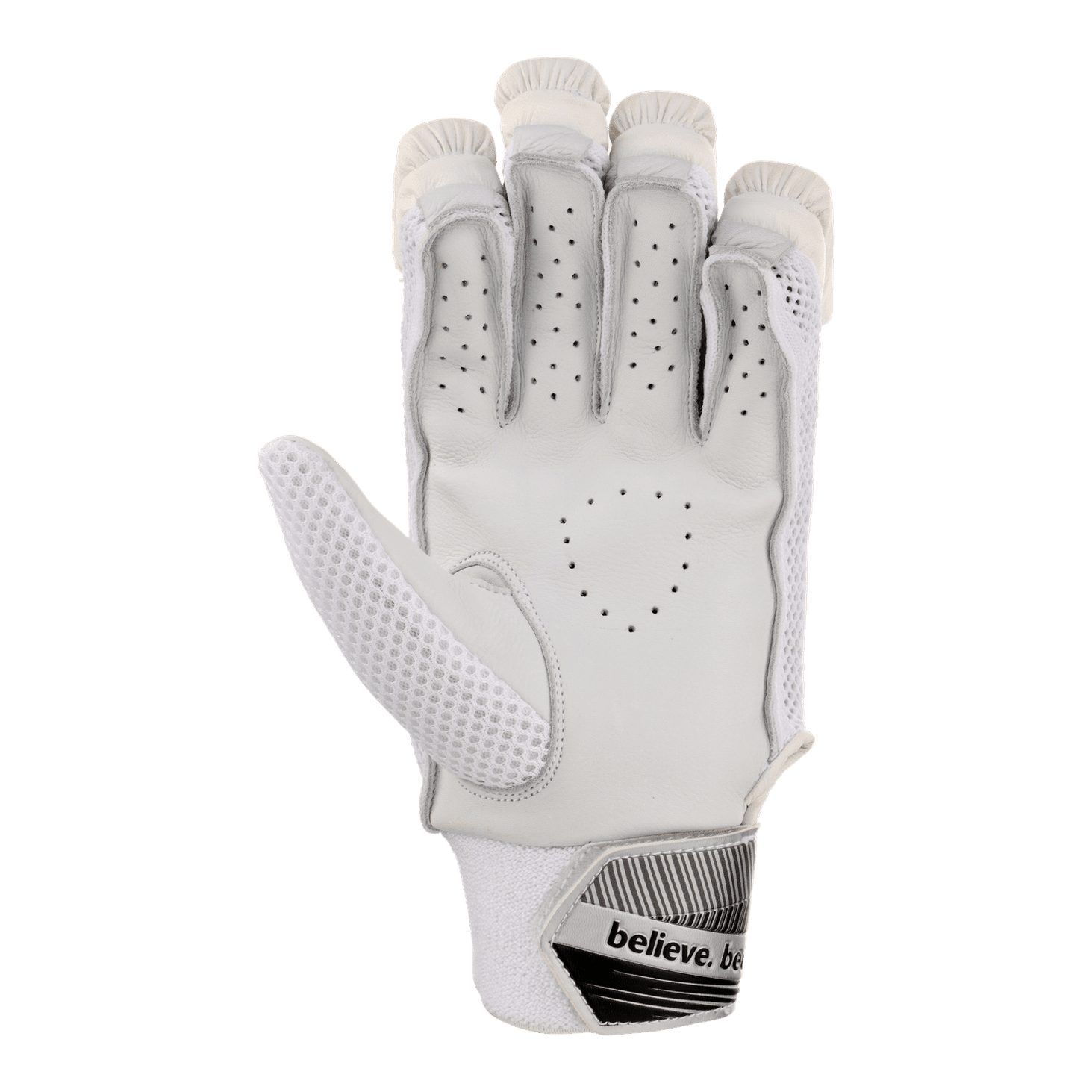 SG Gloves SG Litevate White Junior Cricket Batting Gloves
