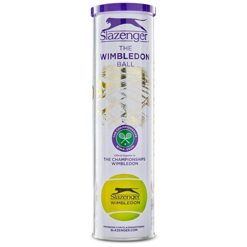 Slazenger Cricket Balls Slazenger Wimbledon Tennis 4 Ball Tin