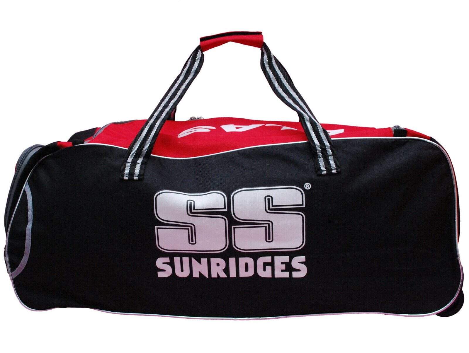 SS Cricket Bags SS Ton Blast Wheelie Red Cricket Kit Bag