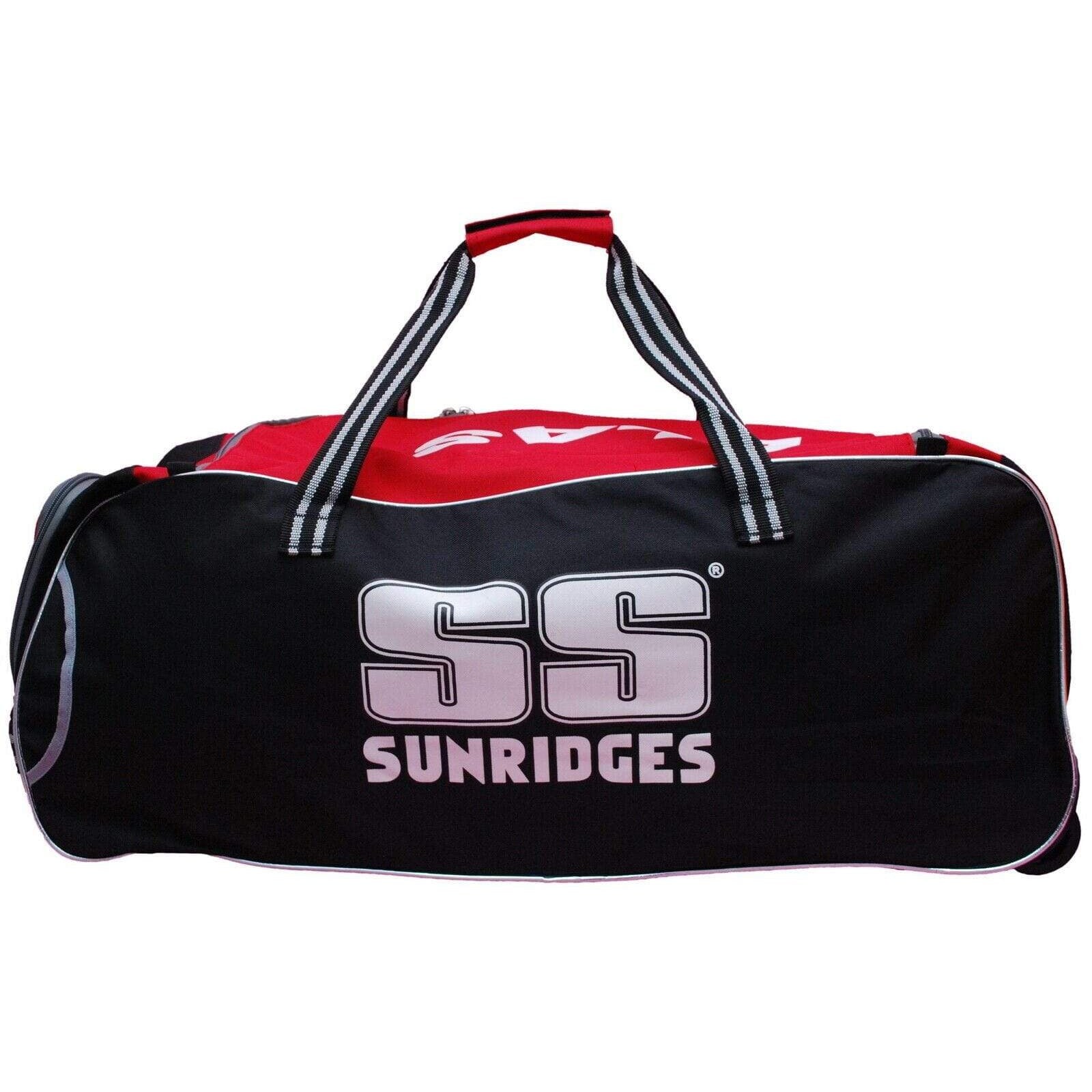 SS Cricket Bags SS Ton Blast Wheelie Red Cricket Kit Bag