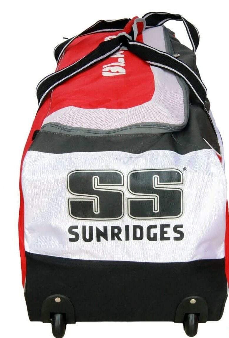 SS Cricket Bags SS Ton Blaster Wheelie Red Cricket Kit Bag