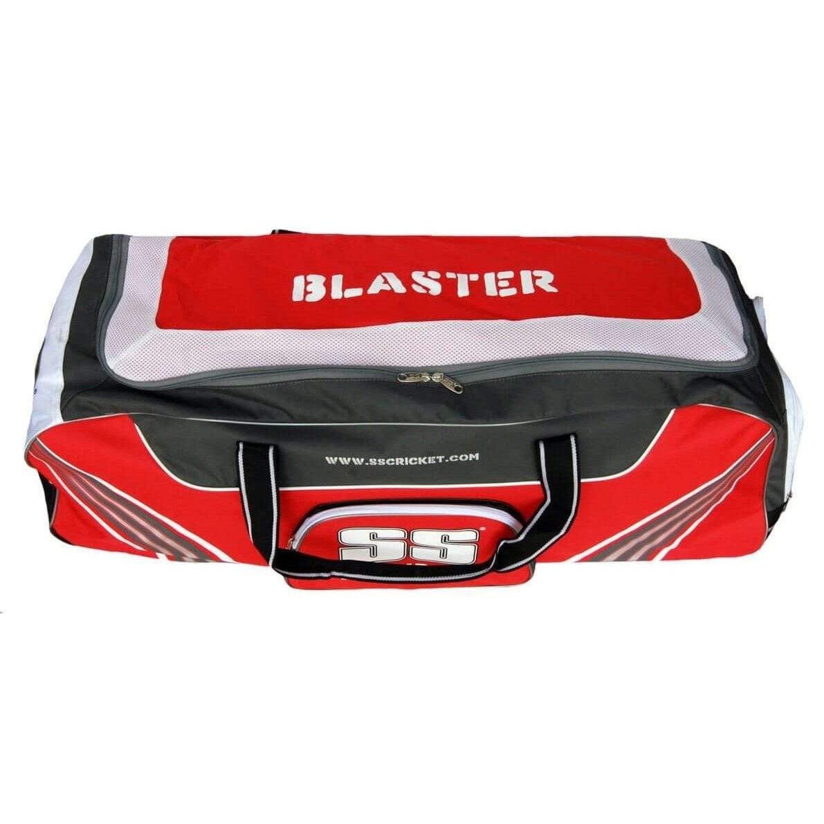 SS Cricket Bags SS Ton Blaster Wheelie Red Cricket Kit Bag