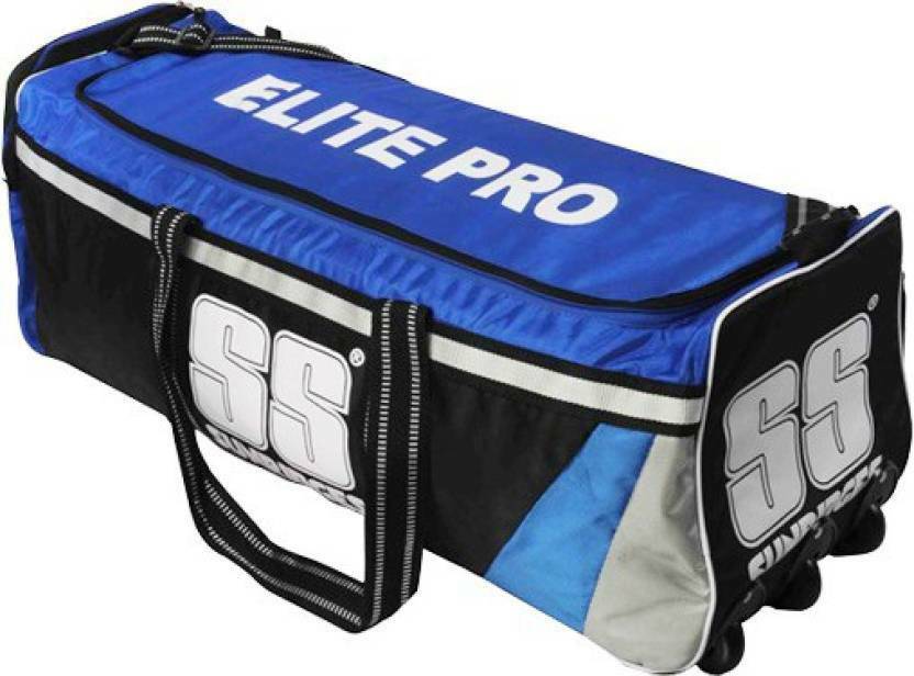 SS Cricket Bags SS Ton Elite Pro Wheelie Blue Cricket Kit Bag