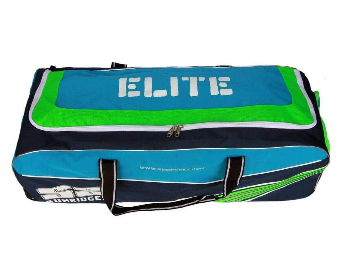 SS Cricket Bags SS Ton Elite Wheelie Blue Cricket Kit Bag