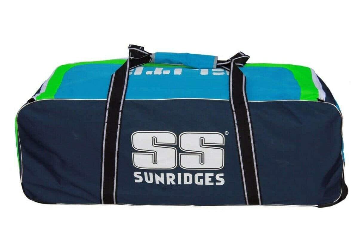 SS Cricket Bags SS Ton Elite Wheelie Blue Cricket Kit Bag