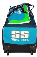 SS Cricket Bags SS Ton Elite Wheelie Blue Cricket Kit Bag