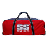 SS Cricket Bags SS Ton Elite Wheelie Red Cricket Kit Bag